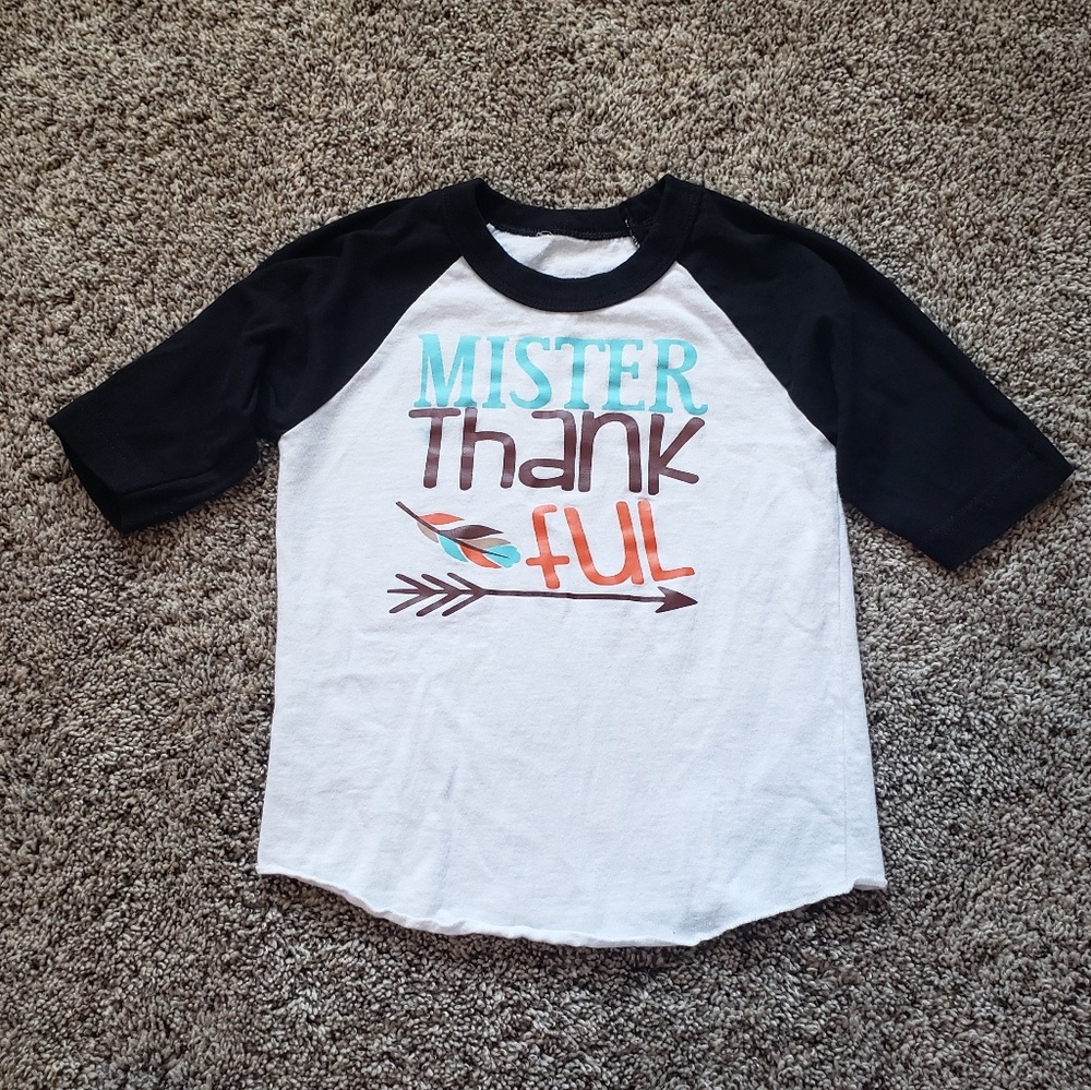 Boys Thanksgiving shirt